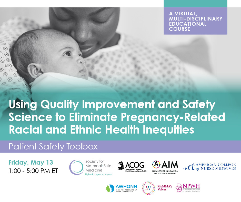 Patient Safety Toolbox: Using Quality Improvement and Safety Science to Eliminate Pregnancy-Related Racial and Ethnic Health Inequities